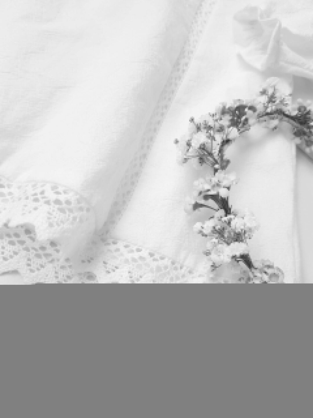 Set Botez FLOARE DE BUMBAC