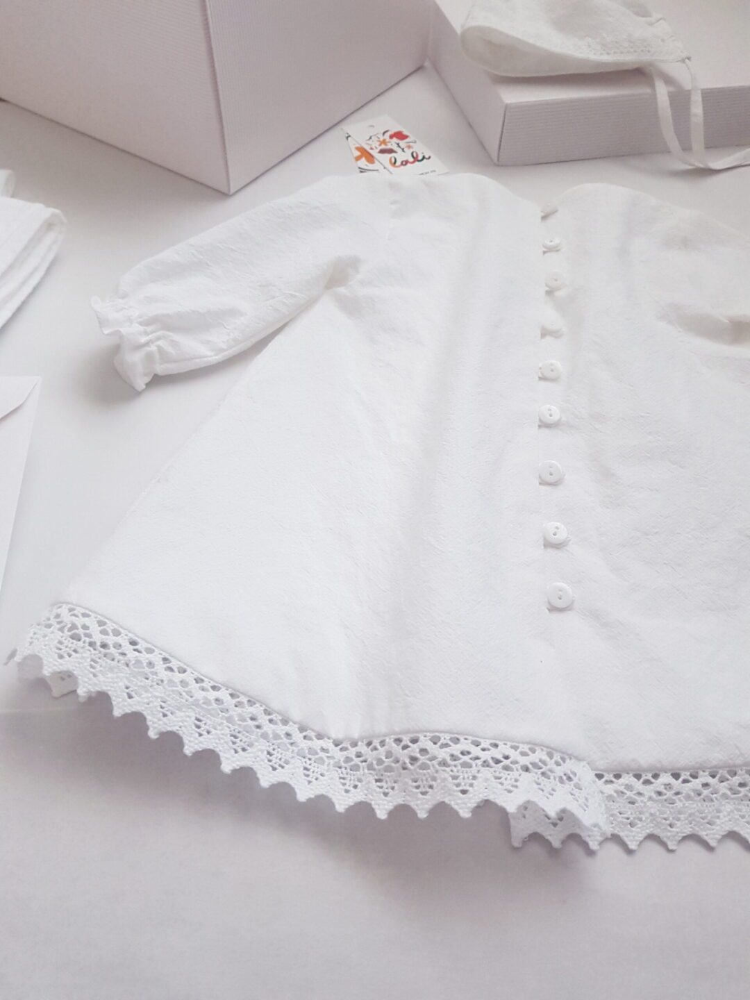 Set Botez FLOARE DE BUMBAC